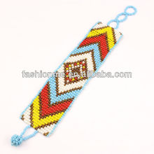 Fashionme glass seed bead bracelet